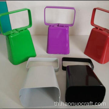 ขายส่งเครื่องเพอร์คัชชันขนาดเล็ก Handle Mini Small Metal Cowbell